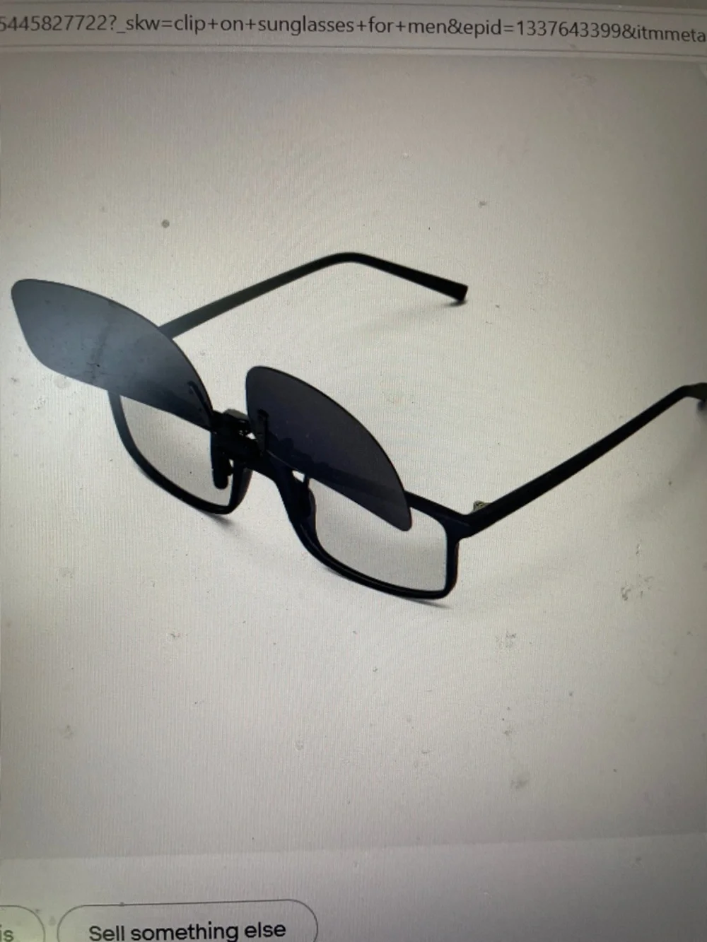 Bundle of 2 Dark Clip-On Sunglass Lenses